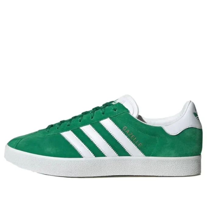 Adidas Gazelle 85 “Green White Gold Metallic”