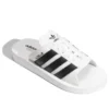 Adidas Gazelle Beach Slides “White Black”