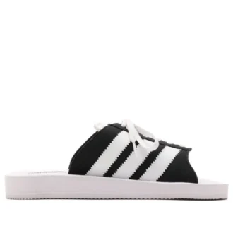 Adidas Gazelle Beach Slides “White Black”