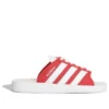 Adidas Gazelle Beach Slides “White Red”