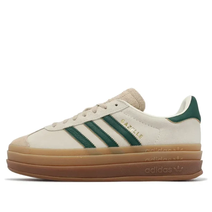 Adidas Gazelle Bold “Cream Collegiate Green”