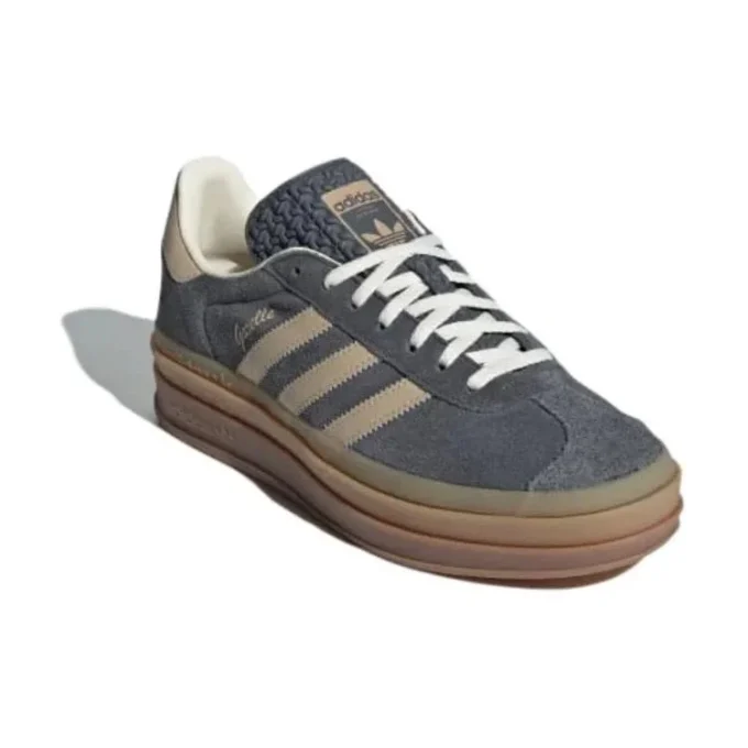 Adidas Gazelle Bold “Grey Magic Beige Gum”