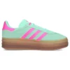 Adidas Gazelle Bold “Pulse Mint Screaming Pink”