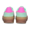 Adidas Gazelle Bold “Pulse Mint Screaming Pink”