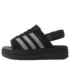 Adidas Gazelle Bold Sandals “Black Silver”