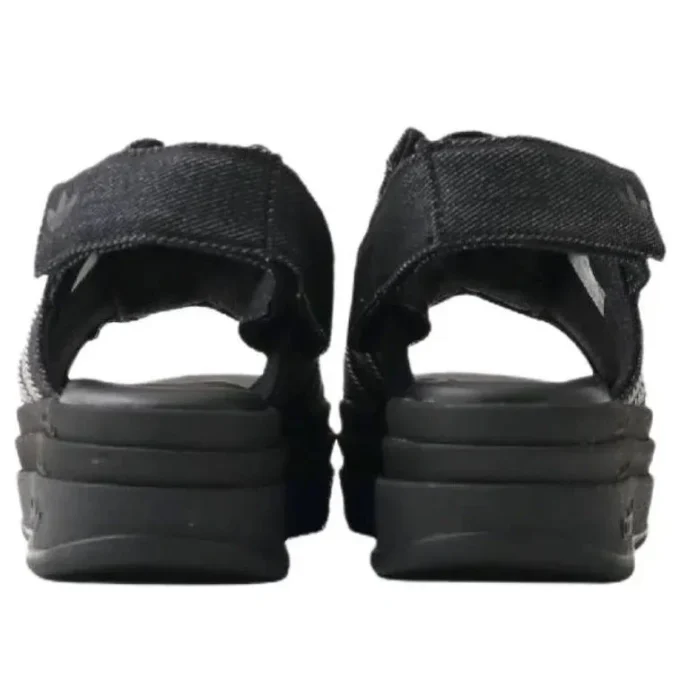 Adidas Gazelle Bold Sandals “Black Silver”