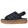 Adidas Gazelle Bold Sandals “Core Black Snakeskin”