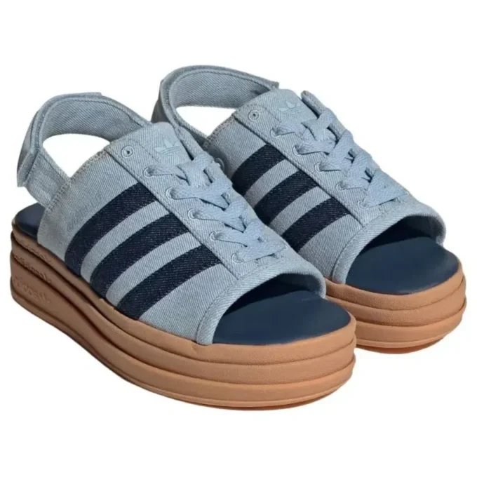 Adidas Gazelle Bold Sandals “Wonder Blue Crew Navy”