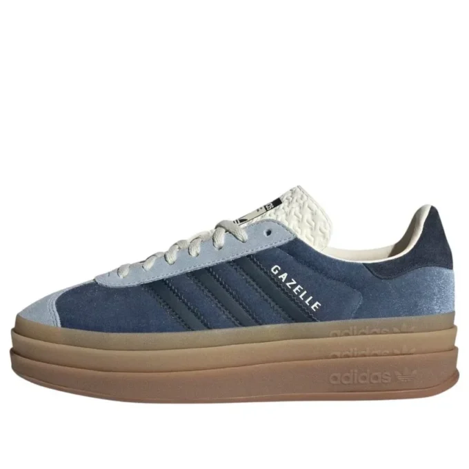 Adidas Gazelle Bold Shoes “Preloved Ink Aurora Ink”