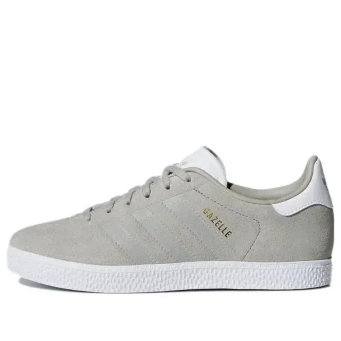Adidas Gazelle “Gray White Gold”
