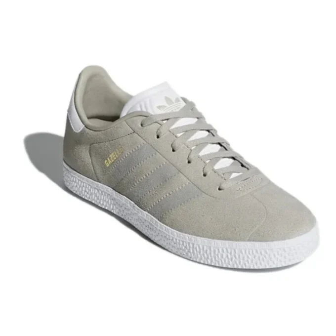 Adidas Gazelle “Gray White Gold”