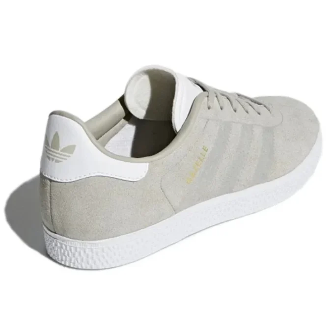 Adidas Gazelle “Gray White Gold”