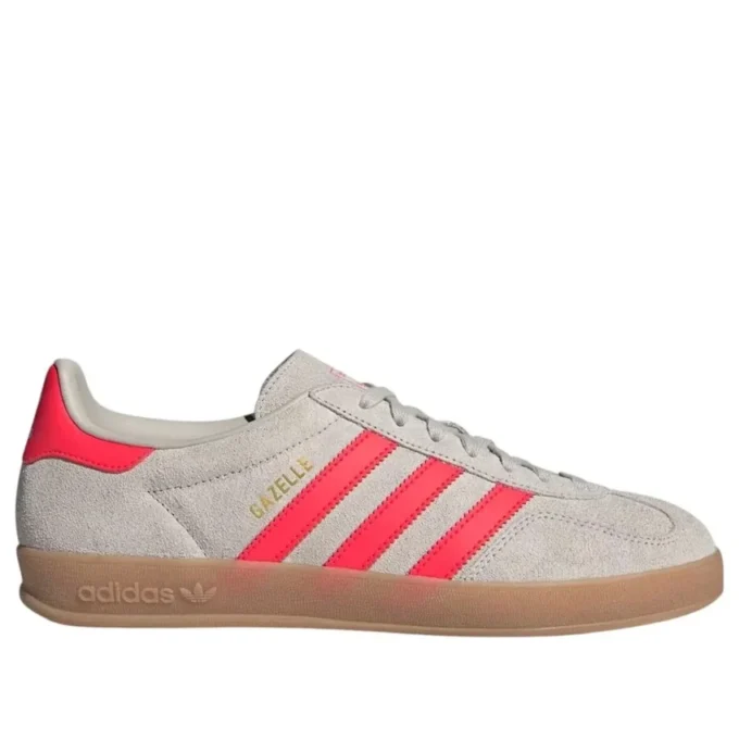 Adidas Gazelle Indoor “Beige Lucid Red”