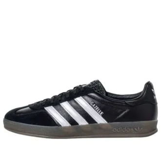 Adidas Gazelle Indoor “Black Matte Silver Gum”
