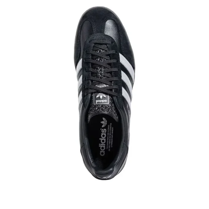 Adidas Gazelle Indoor “Black Matte Silver Gum”