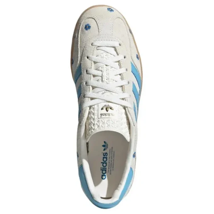 Adidas Gazelle Indoor Floral “White Blue”