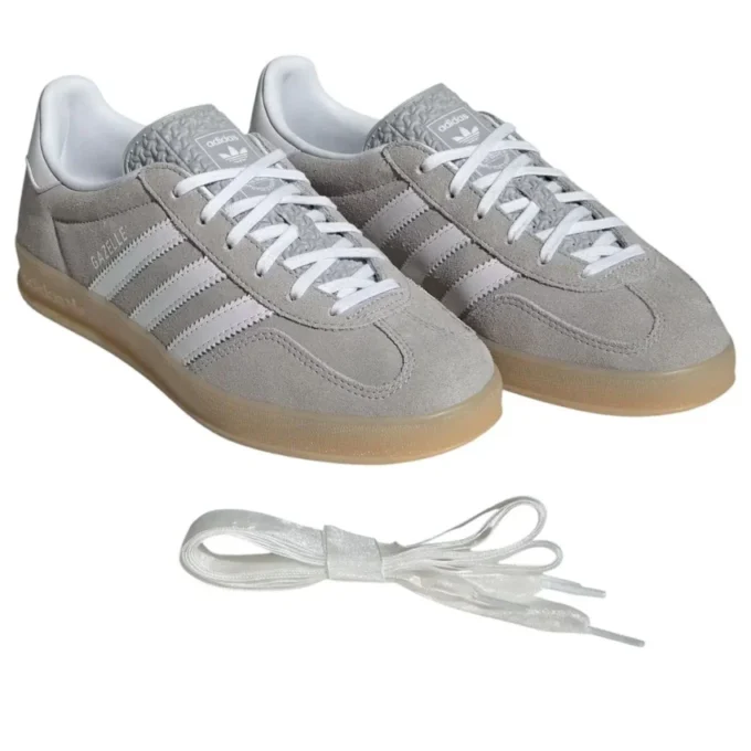 Adidas Gazelle Indoor “Grey White Gum”