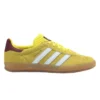 Adidas Gazelle Indoor Shoes “Bright Yellow Burgundy”
