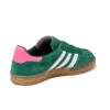 Adidas Gazelle Indoor Shoes “Collegiate Green Pink”