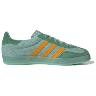 Adidas Gazelle Indoor Shoes “Green Orange”