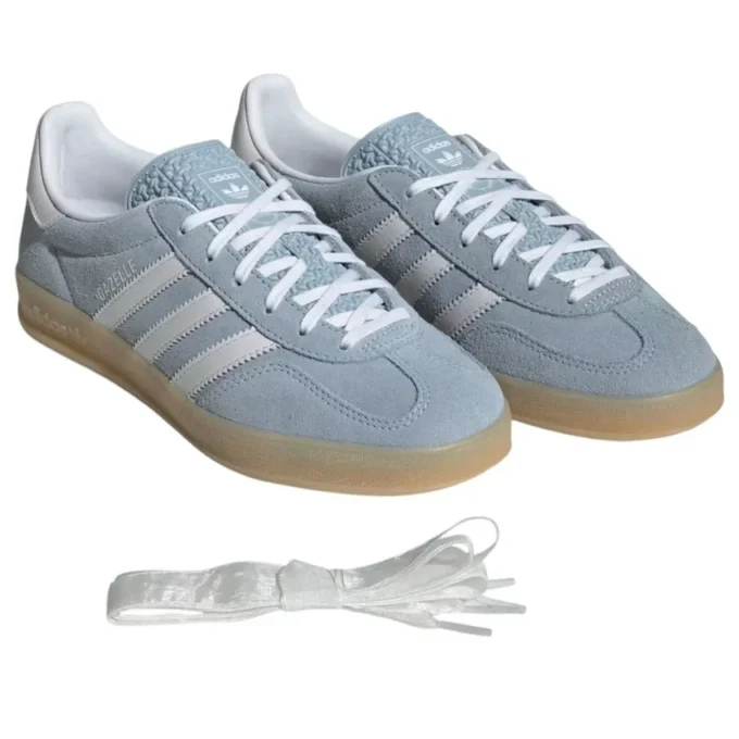 Adidas Gazelle Indoor “Wonder Blue White Gum”