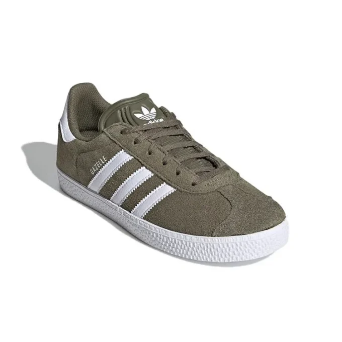 Adidas Gazelle J “Green White”