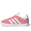 Adidas Gazelle J Shoes “Pink White Golden”
