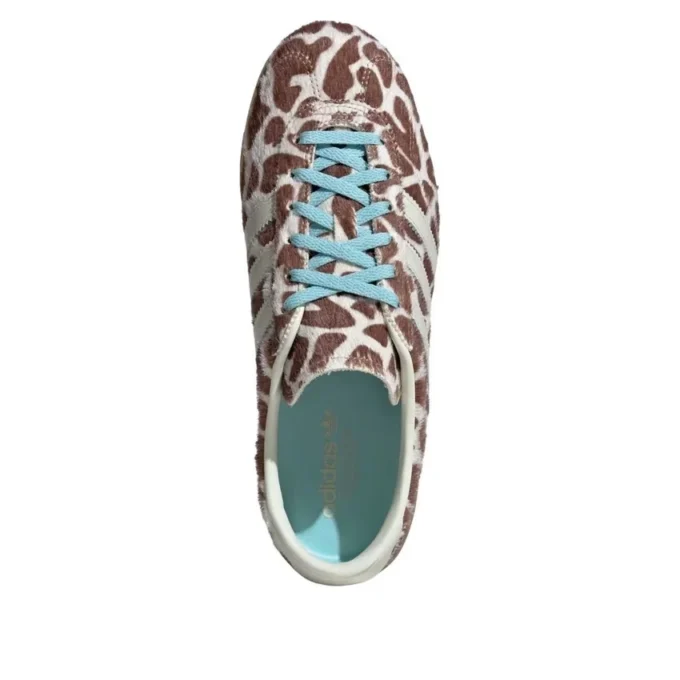 Adidas Gazelle Lo Pro “Giraffe Print Crystal Linen Gum”