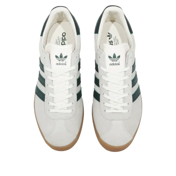 Adidas Gazelle “off White Collegiate Green”