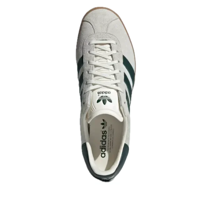 Adidas Gazelle “off White Collegiate Green”