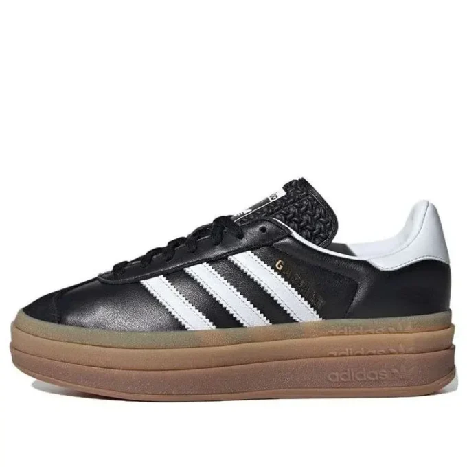 Adidas Gazelle Shoes “Black White Gum”