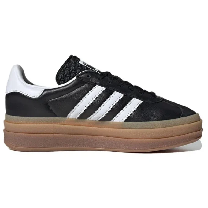 Adidas Gazelle Shoes “Black White Gum”