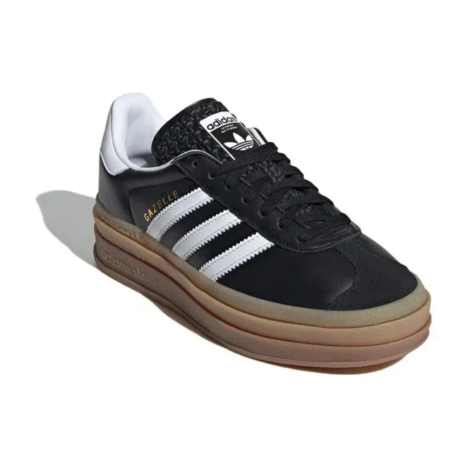 Adidas Gazelle Shoes “Black White Gum”