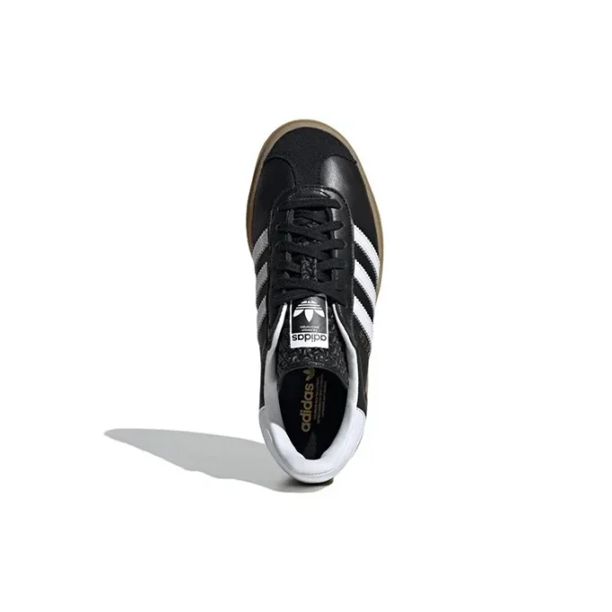 Adidas Gazelle Shoes “Black White Gum”
