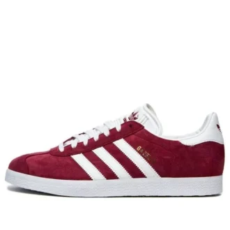 Adidas Gazelle Shoes “Burgundy White”