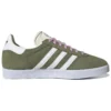 Adidas Gazelle Shoes “Focus Olive White”