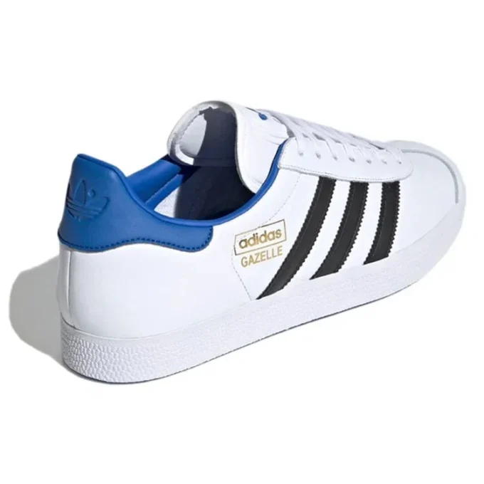 Adidas Gazelle Shoes “White Black Blue”