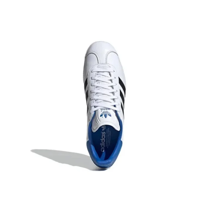 Adidas Gazelle Shoes “White Black Blue”