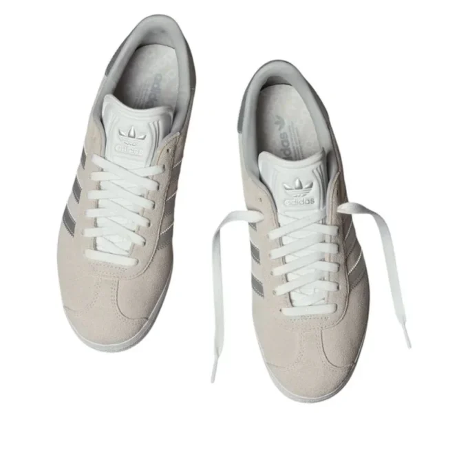 Adidas Gazelle Spikeless Golf “Crystal White Silver Metallic”