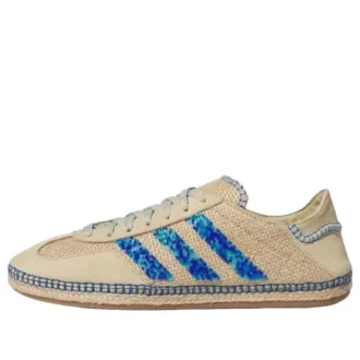 Adidas X Clot Gazelle “Linen Khaki Blue Bird”